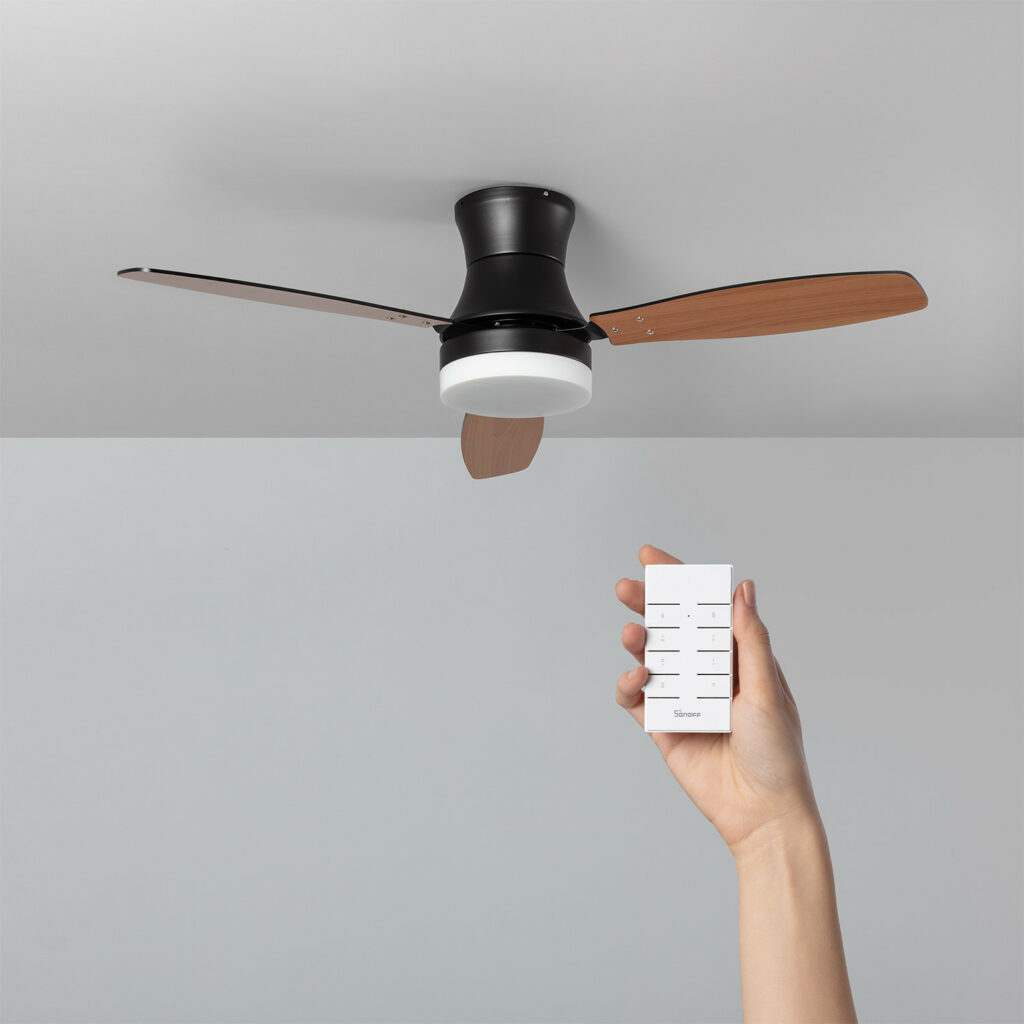 Ventilator plafond met verlichting Smart Wifi én afstandsbediening! LED